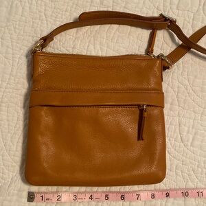 Mark & Graham Leather Crossbody Bag